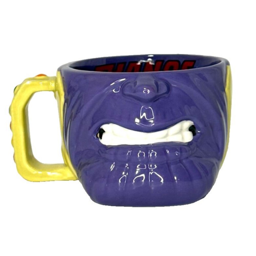 Marvel Thanos 3D Sculpted Ceramic Mug Cup Zak Avengers Infinity Gauntlet